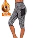 SEXYWG Women's Neoprene Sauna Slimming Pants-Fat Burning Hot Thermo Sweat Sauna Capris Leggings Shapers for Weight Loss