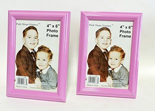 2 Pack Lot 4" X 6" Picture Photo Frame Light Purple Love Party Favor Home Decor