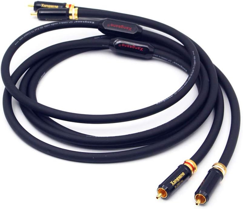 Xangsane HiFi Audio Cables Audiophile RCA Cable High