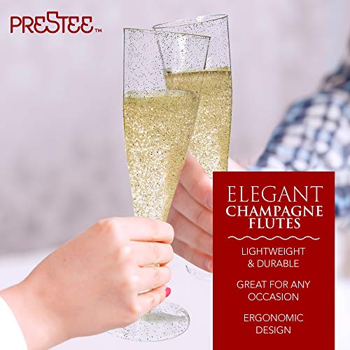 2 Plastic+Champagne+Flutes+Disposable+Toasting
