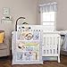 Trend Lab Jungle Fun 6 Piece Crib Bedding Set, Blue