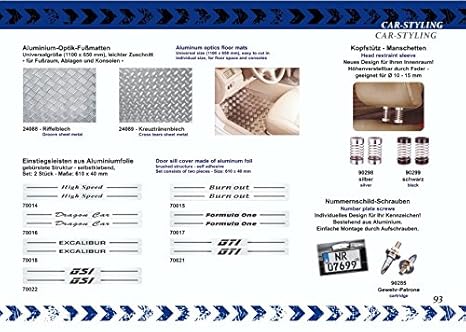 Aufkleber Einstiegsleisten Excalibur 2 Stuck Je 610 X 40 Mm Schneller Versand Innerhalb 24 Stunden