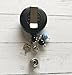 Personalized RN Nurse ID Badge Reel, Blue Nurse Gift, LPN BSN Custom RN Retractable ID holder, Nurse Name