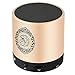 SQ200 Remote Control Speaker Portable Quran Speaker MP3 Player 8GB TF FM Quran Koran Translator USB Rechargeable Speaker-Glod
