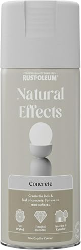 Rust-Oleum 400ml Natural Effects Spray Paint Concrete Finish Fast Drying view 6