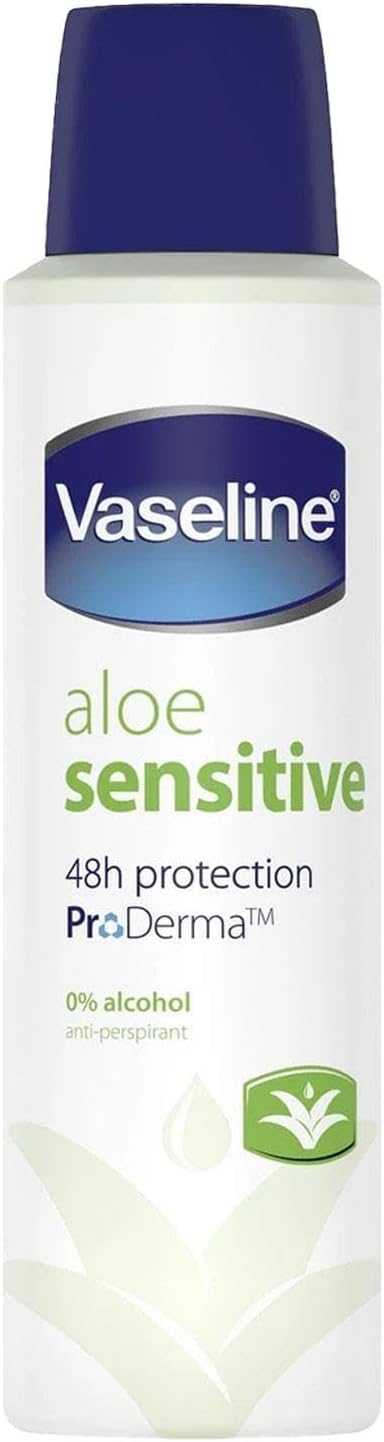 Vaseline Aloe Sensitive Antiperspirant Deodorant ProDerma 48H 150ml