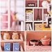CUTEBEE Dollhouse Miniature with Furniture, Wooden DIY Dollhouse Kit Plus Dust Proof and Music Movement, 1:24 Scale Creative Room Idea (Dream Girl Heart)
