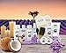 PURE Spa Basket! Lavender Coconut Extra Large Spa Gift Basket. Pampering Holiday Gifts for Women!