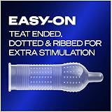Durex Intense Condoms 18 Pack Ribbed Dotted Lubricated Sensation view 3