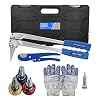 1/2,3/4,1-inch Pex Expansion Tool ProPEX Expander Kit meets ASTM F1960 for PEX-A Pipe suits Uponor Propex Wirsbo