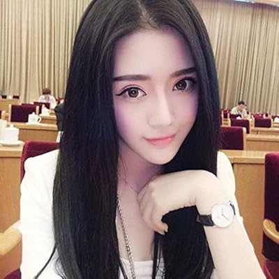 Amazon Com 2018 Black Long Straight Hair Wig Women Girls Female