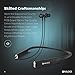 Magnetic Earphones Bluetooth Wireless V4.2 Comfy and Sweatproof ONKEE Earbuds I HiFi Stereo 15 Hrs Playback Headset I Cell & Tablets, Sports, Travel & TV Headphones with Noise Cancelling Mic (Black)