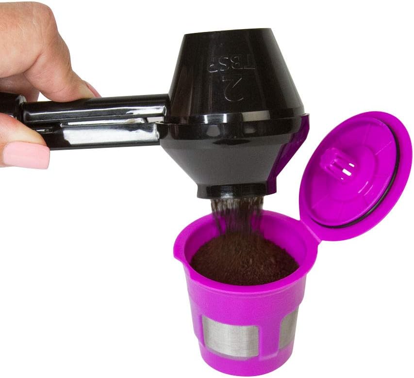 Cafe Fill Value Pack by Perfect Pod | Reusable K Cup Coffee Pod Filters & Coffee Scoop, Compatible with Keurig K-Duo, K-Mini, 1.0, 2.0, K-Series and Select Single Cup Coffee Makers: Kitchen & Dining