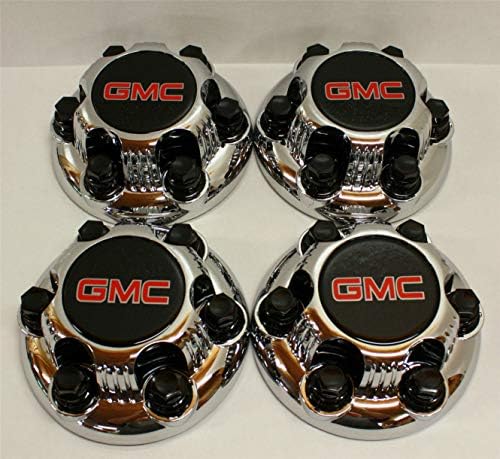 jinyuyuanshangmao Set of 4 Chrome GMC Sierra Yukon Savana 6 Lug 1500 Center Caps 16" 17" Wheels