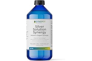 Silver Solution Synergy | Premium Patented Pure Silver Sol Technology | 10 PPM Structured Liquid for Immune, Oral & Skin Use 