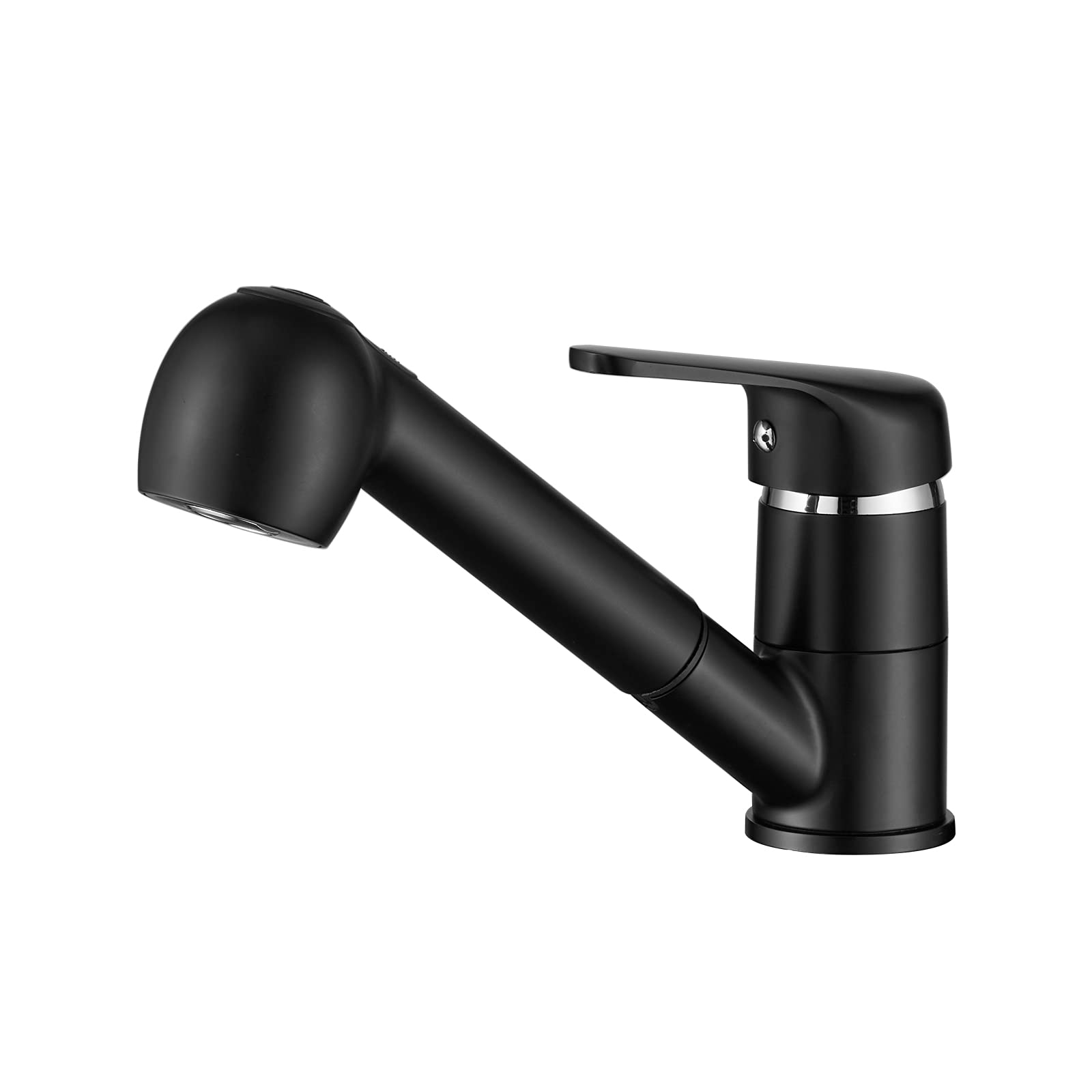 WINDALY-Grifo-de-Cocina-Grifo-de-Cocina-Negro-Mezclador-Monomando-Giratorio-de-360-Cocina-con-Ducha-Extraible-Agua