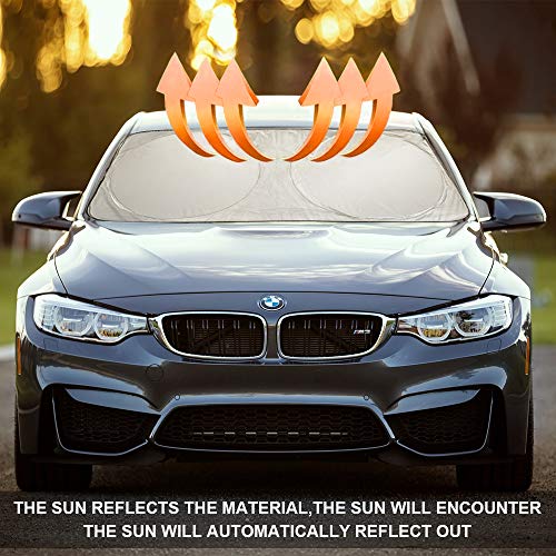 YQHbe-Parasol-Coche-DelanteroParasol-Parabrisas-Coche-Protector-Solar-para-Luna-Delantera-Parasol-de-Coche-Plegable-Reduce-Calor-Aislado-y-Radiacin-UV-Fcil-Instalacin-150-70CM