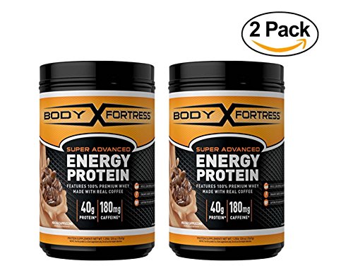 Body Fortress Energy Protein - Mocha Cappuccino, 1.25 Pound Body Fortress Energy Protein - Mocha Cappuccino, 1.25 Pound