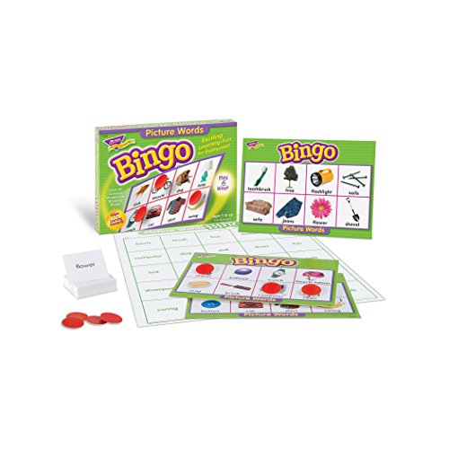 Picture Words Bingo Game