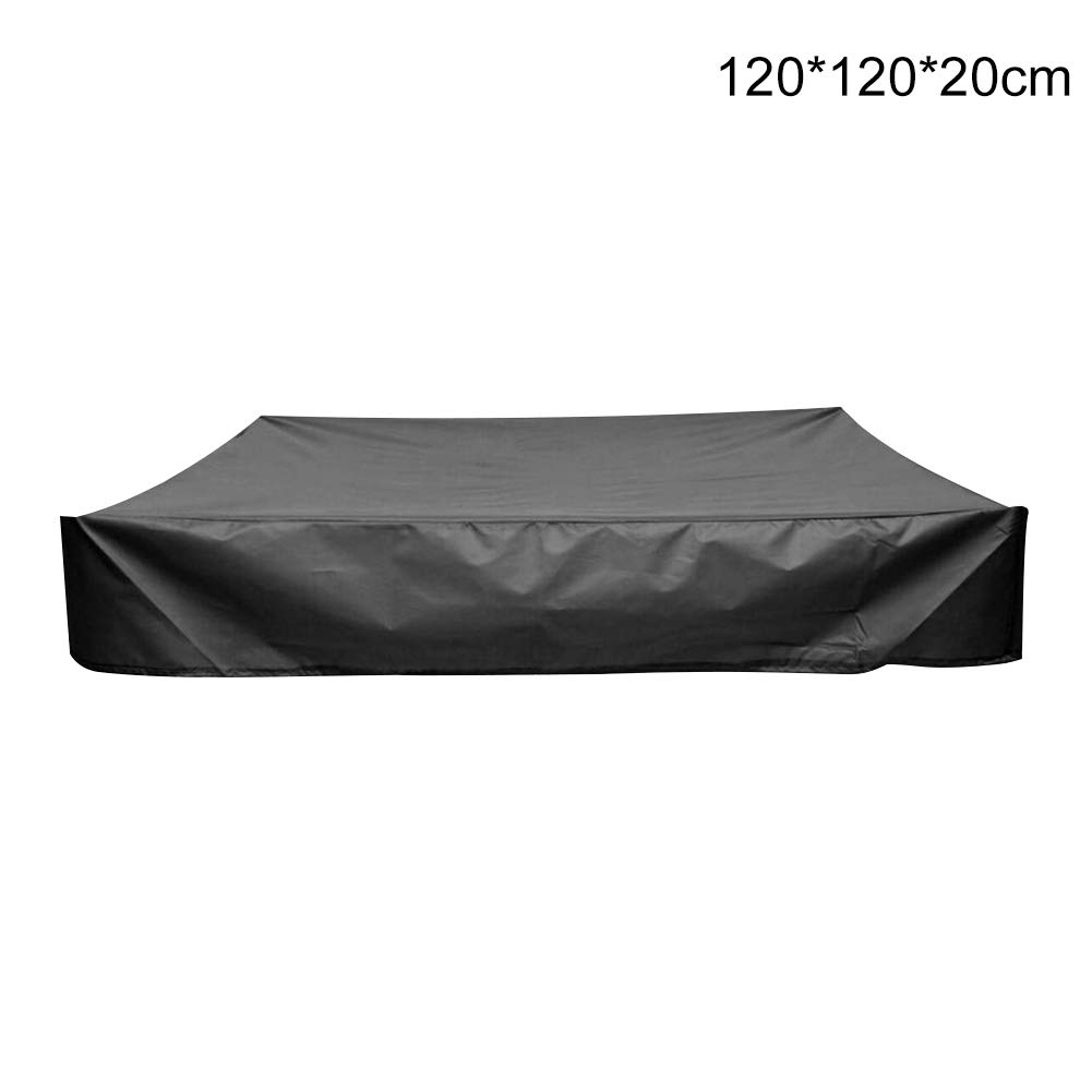 Xpccj Sandbox Cover Square for Children, Waterproof Dustproof Pit Cover, Multi-Purpose Garden Pool Cover Outdoor