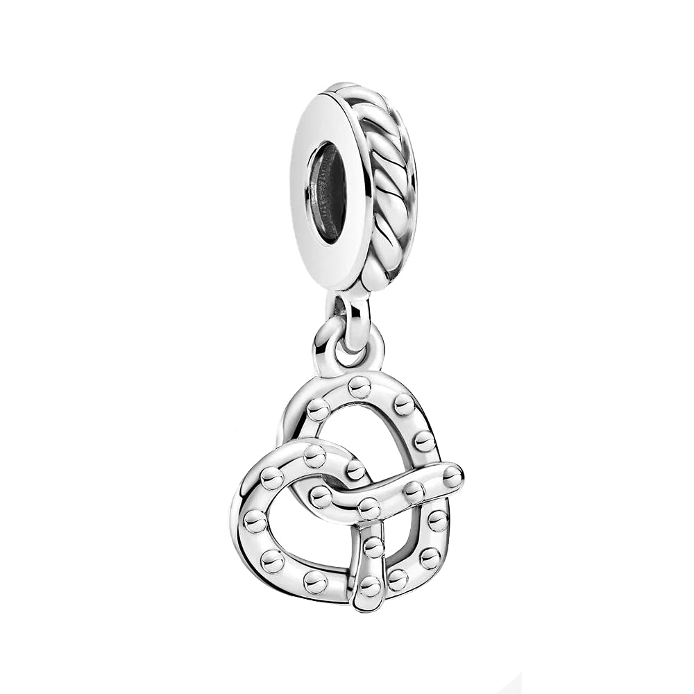 Pandora Pretzel sterling silver dangle