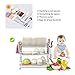NEX HT-KC815S-M 3-Tier Stainless Steel Dish Drainer Rack, 22.2 (L) x 9.4 (W) x 20.3 (H),