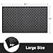 AMAGABELI GARDEN & HOME Large Outdoor Door Mats Rubber Shoes Scraper 36