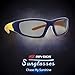 RIVBOS Rubber Kids Polarized Sunglasses With Strap Glasses Shades for Boys Girls Baby and Children Age 3-10 RBK003 （805-navy blue）