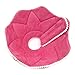 Alfie Pet by Petoga Couture - Noah Recovery Collar (for Dogs and Cats) - Pattern: Pink Pom Pom, Size: Small