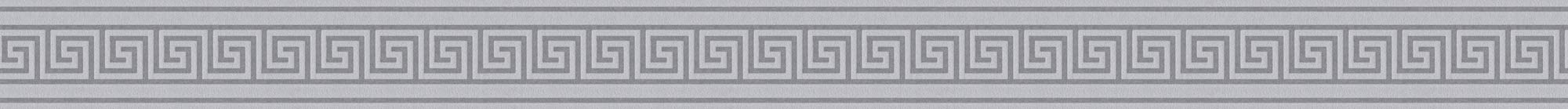A.S. Creation Self-adhesive border Stick Ups Border Meander 5.00 m x 4 cm Grey Made in Germany 895936 8959-36