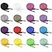 PANGAEA [64 Laces Pack 32 Colors 32 Pair Multi-Color Pack Flat Colored Shoe Laces Strings for Sneakers Skates Sport Shoes Boots (40