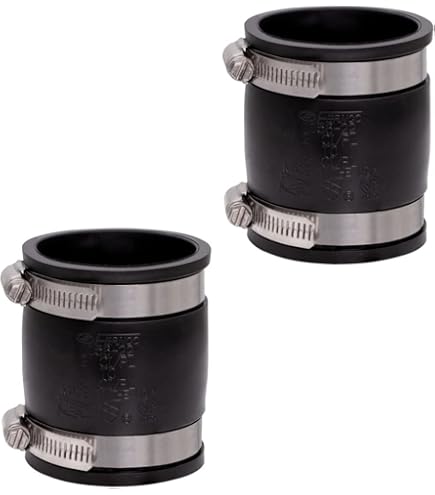 Amazon.com: Fernco 1056-44 - Acoplamiento flexible de