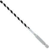 Diablo Multi-Material Carbide-Tipped Hammer Drill Bit - 3/16" Diameter | 6" Length, for Tile, Masonry, Concrete, Wood and Metal - DMAMM1030