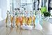 mockins 12 Pack 16.9 Oz Glass Bottle Set With Swing Top Stoppers A Funnel & Bottle Brush - Clear