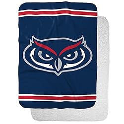 Florida Atlantic University Primary Logo Stripes