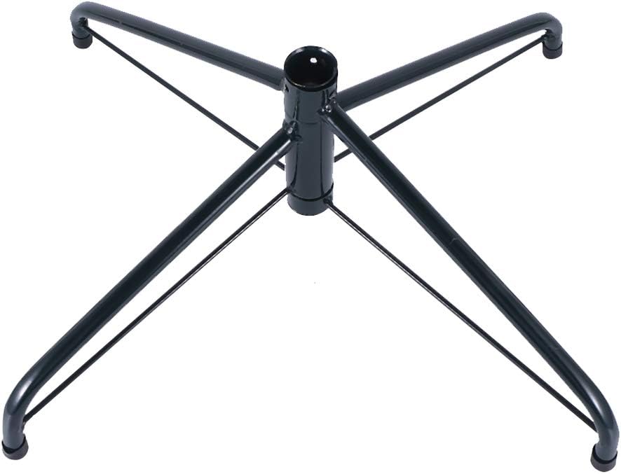 Tree Stands - Amosfun 35cm Holiday Tree Stand Christmas Tree Stand 4 Foot Artificial Tree Replacement Folding Metal Holder Base Bracket Christmas Decoration Xmas Tree Stand Accessories Artificial Trees Stands