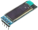 TECNOIOT 2x 0.91" Blue OLED LCD Module 128x32 IIC SSD1306 DIY 3.3V 5V view 3