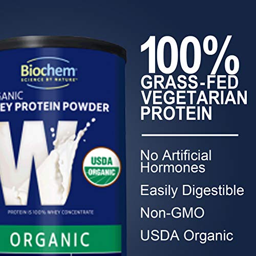 Biochem Whey Protein Powder Natural Flavor, 10.5 oz (Preworkout