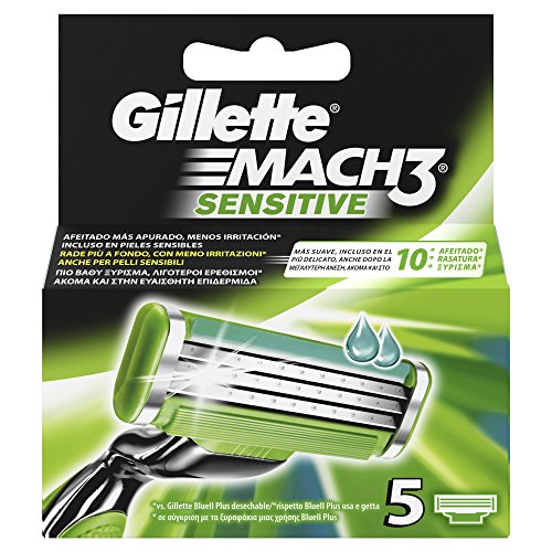 lames rasoir gillette mach 3 sensitive