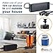 AC/DC Power Supply Adapter Universal Transformer- 100-240V 10A to 12V Cigarette Lighter Socket, AC to DC Converter for Car Tire Air Compressor, Car Vacuum Cleaner, and other 12V Car Devices