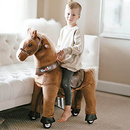 WondeRides Ride on Horse Toy, Kids Ride on Toy (Small Size 3, 30.1 Inch