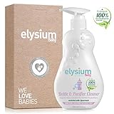 Premium Natural Baby Bottle Liquid Dish Soap by Elysium Eco World (TM): Superior Baby Bottles Cleaner/Sterilizer/Natural Antibacterial, Non-Toxic, Bottle, Ecological Formula