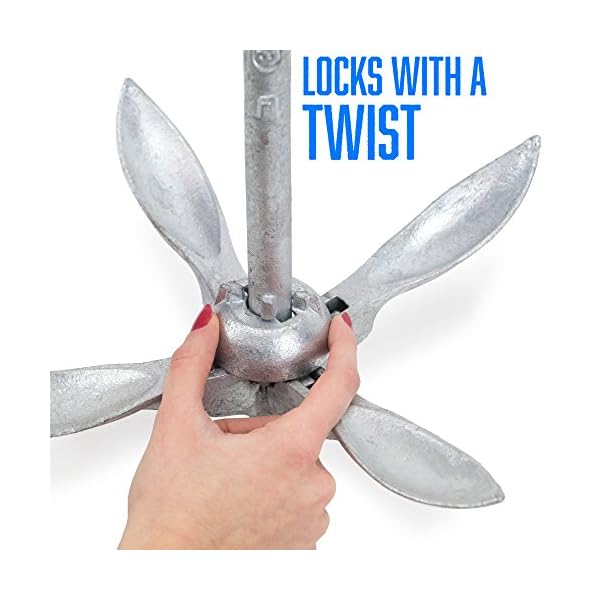 Galvanized-Folding-Grapnel-Boat-Anchors-Choose-the-Best-Weight-for-Your-Watercraft-Up-to-175-lbs-by-Crown-Sporting-Goods Galvanized-Folding-Grapnel-Boat-Anchors-Choose-the-Best-Weight-for-Your-Watercraft-Up-to-175-lbs-by-Crown-Sporting-Goods