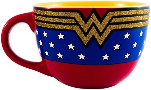 wonder woman soup mug