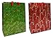 Hologram Christmas Gift Bags Assortment - 10 Pc