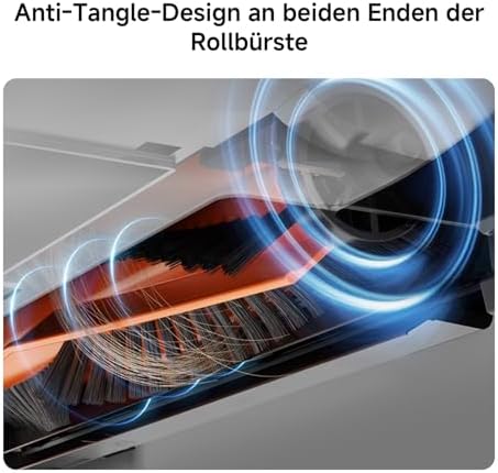 S40 Pro Saugroboter mit Wischfunktion, 15.000 Pa, ausziehbare Arme — Foto 7 von 8