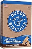 Cloud Star Buddy Biscuits Crunchy Itty Bitty Oven Biscuits Dog Treats with Natural Bacon Cheese & Apples 8 oz