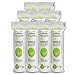 DELON Premium Cosmetic Cotton Rounds (9x100 Count Stacks)