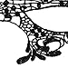 Outop Sexy Lace Eyes Mask for Masquerade Party Fancy Dress Black Plus Bag