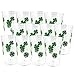 JOYIN 156 Pcs St. Patrick's Day Party Favor Set, 6 Necklaces 6 Eyeglasses 12 Bracelets 72 Temporary Tattoos 12 PCS Mustache 48 Plastic Coins St Patricks Day Accessories